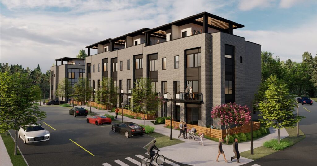 Townhouses Construction